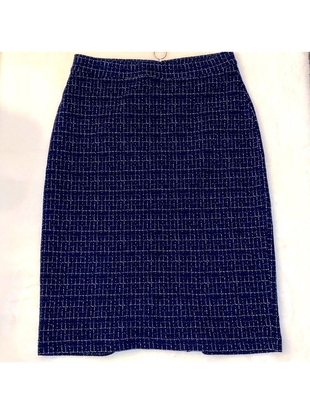 Anthropologie Textured Pencil Skirt by Maeve
